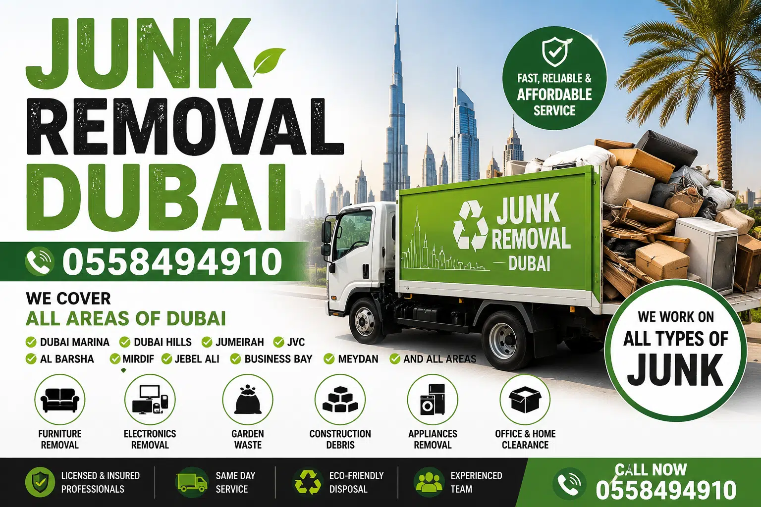 Garbage Removal Service Al Warqa